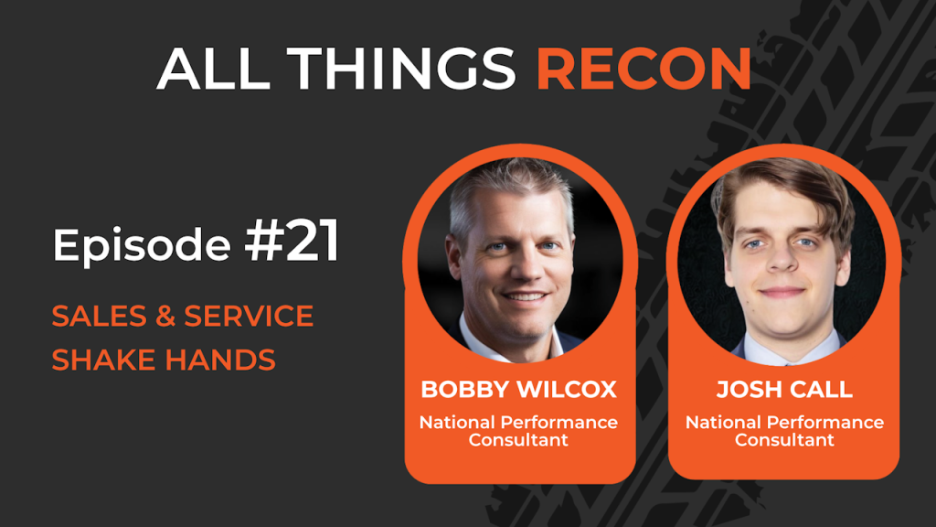 How recon repairs the sales and service relationship