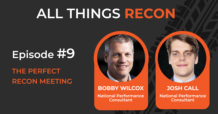 How to run the perfect recon meeting